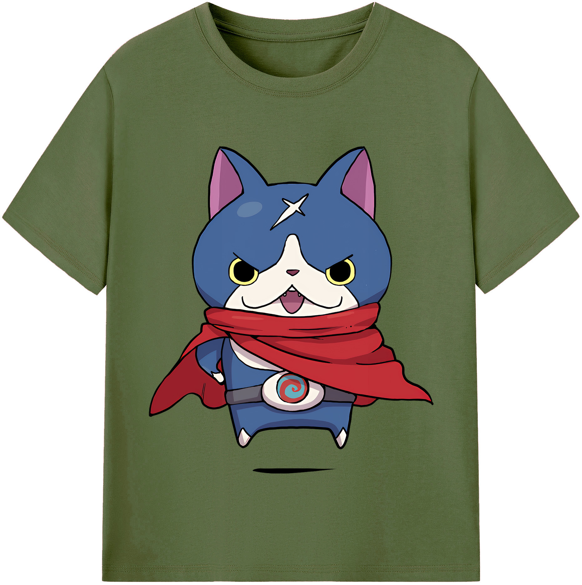 （画像用） 妖怪ウォッチ Yo-kai Watch 綿100％半袖Tシャツ（フロントプリント）